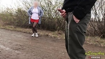 I Pulled Out My Penis In A Public Park, An Unfamiliar Mother Saw My Penis And Got Interested! I Shot A Video On The Secret Camera. Xsanyany