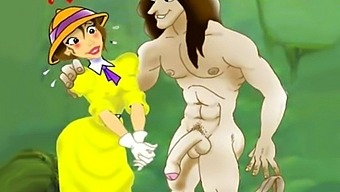 Tarzan And Teen Jane Got Into Hardcore Orgy.