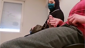 The Doctor Puts A Hidden Camera In His Waiting Room, And This Man Who'S Muslim Slut Will Be Caught Red-Handed With Empty French Ball.
