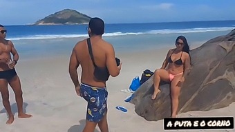 Nudism Beach Gets Wild With Two Black People During Photo Shoot