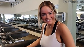 Big Tits Alexis Kay Gets Picked Up At The Gym And Creampied