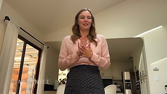 Blonde Coworker'S Big Ass Rides My Cock In Hd Video
