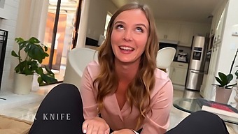 Blonde Coworker'S Big Ass Rides My Cock In Hd Video