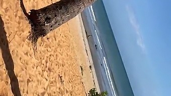 I Pleasure Him On The Beach, Despite Onlookers