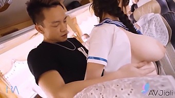 Taiwanese Beauty Has Public Sex On The Bus With A Stranger