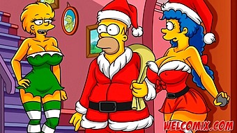 Simpsons Hentai: A Christmas Surprise For The Beggars