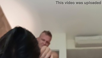 Petite Girl Gets Drilled In Doggy Style And Covered In Cum By A Big White Dick