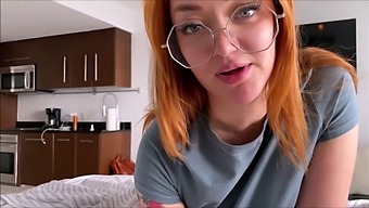 Redhead Step Sister Gives A Blowjob And Gets Fucked - Emma Magnolia And Alex Adams