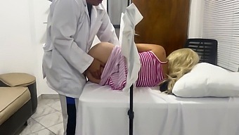 Stunning Spouse Succumbs To Immoral Ob-Gyn'S Seduction With Aphrodisiac In Her Intimate Area, Resulting In Being Filmed While Being Promiscuously Pleasured.