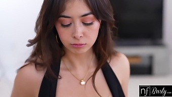 Chloe Surreal'S Dress Unveils Her Natural Big Boobs In Hd Quality