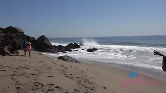 Hd Pov Video Of Summer Vixen'S Car Oral Sex And Beach Date