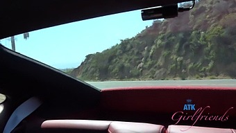 Hd Pov Video Of Summer Vixen'S Car Oral Sex And Beach Date