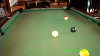 Rare Encounter In Cameroon: Trading Sex For Pool Game With A Big Penis And Tight Ass