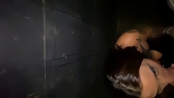 Caught On Camera: Inked Spouse Giving Oral In Nightclub Restroom