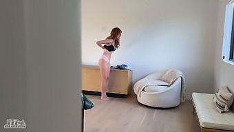 Redhead Hottie Disobeys While Being A House Sitter For My Mother!