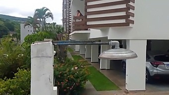 A Married Woman Engages In Sexual Activity With Her 18-Year-Old Neighbor Without His Awareness And Reaches Climax Quickly