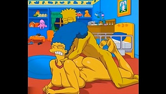 Marge'S Erotic Anal Adventure In The World Of Hentai