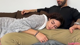 Intense Deepthroat And Intense Orgasm With Stepmom