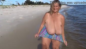 Enjoy A Free Sneak Peek Of A Curvy Babe'S Beach Escapades