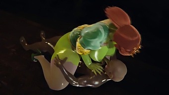 Shrek'S Princess Fiona Gets Cum Inside Her By An Orc In 3d Porn
