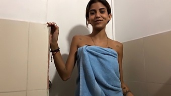 Young Auntie'S Sensual Massage Leads To Intense Masturbation And Facial Finale
